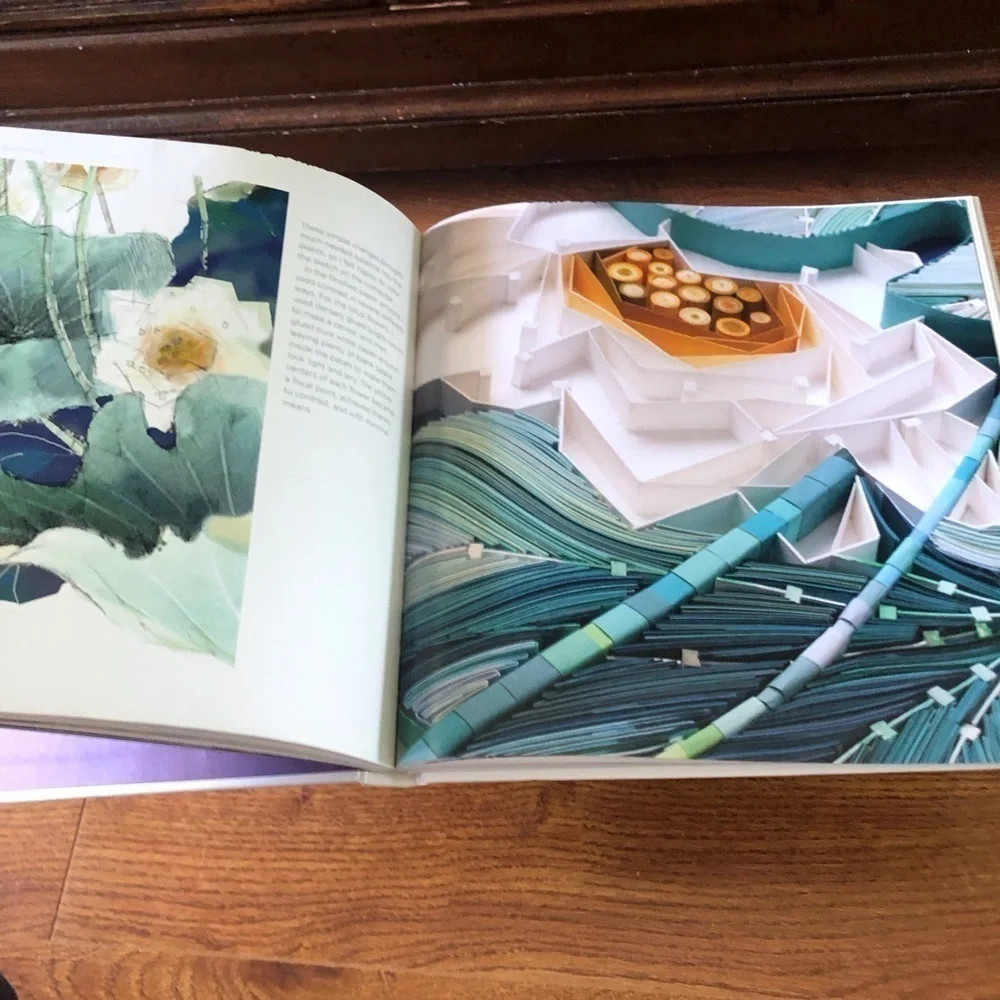 Painting with Paper: Paper on the Edge hardcover book coffee table